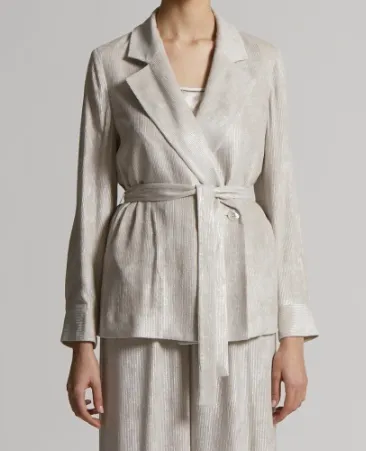 Belted Fitted Jacket