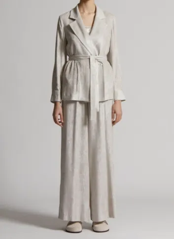Belted Fitted Jacket