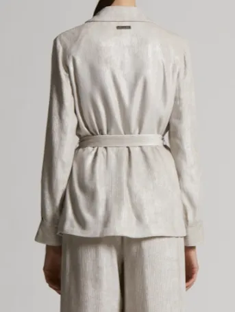 Belted Fitted Jacket