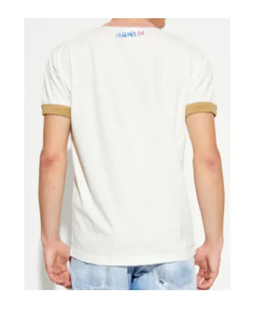 Dsquared2 Graphic Printed Crewneck T-Shirt