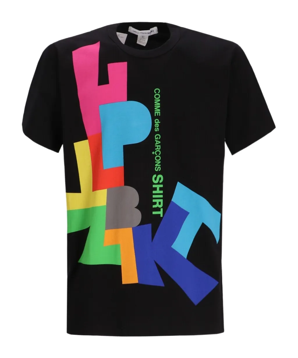 Abstract-Print T-Shirt