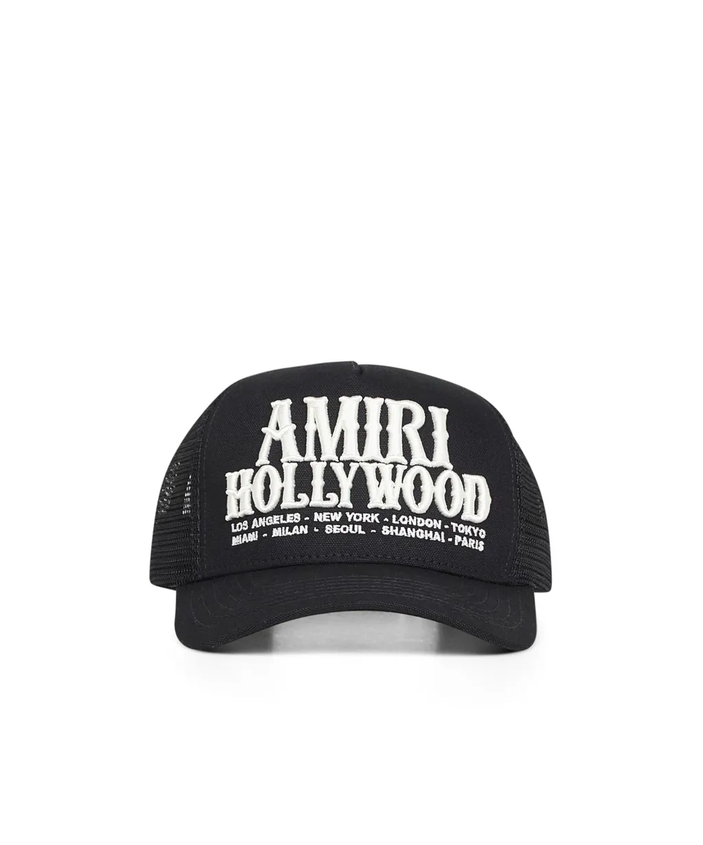 Lettering Mesh Baseball Hat