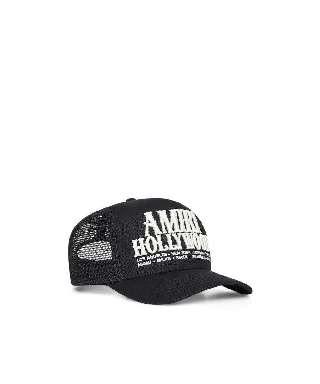 Lettering Mesh Baseball Hat