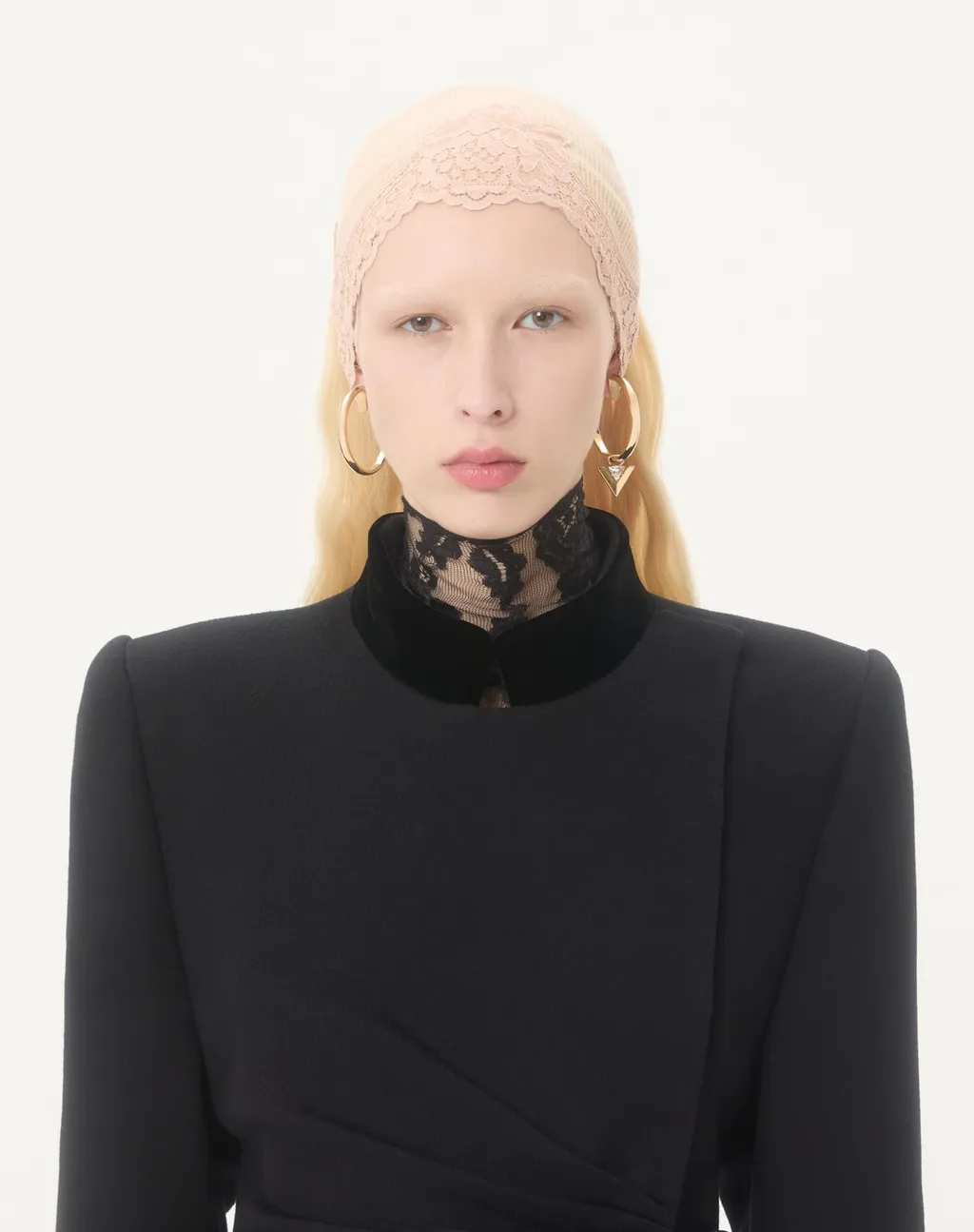 Bow-Detailed Coat