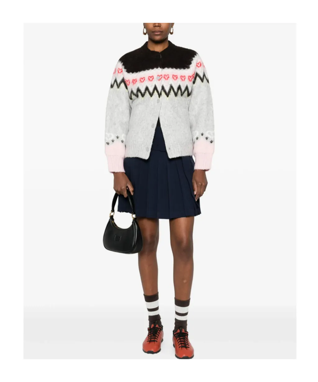 High-Waisted Pleated Skirt