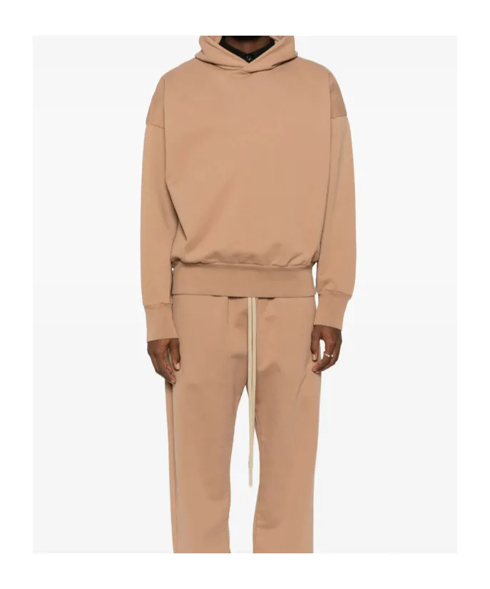 Fear Of God Dropped-Shoulder Long Sleeved Hoodie
