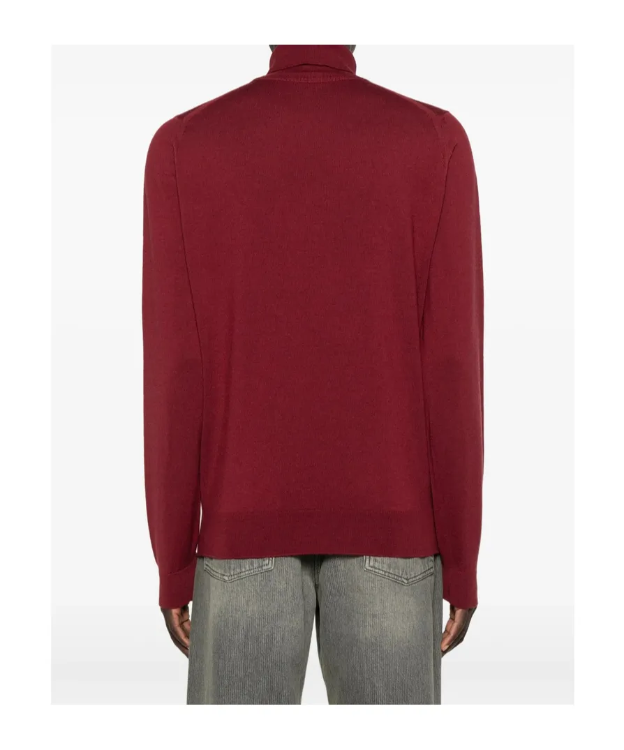 Long-Sleeved Knitted Pullover