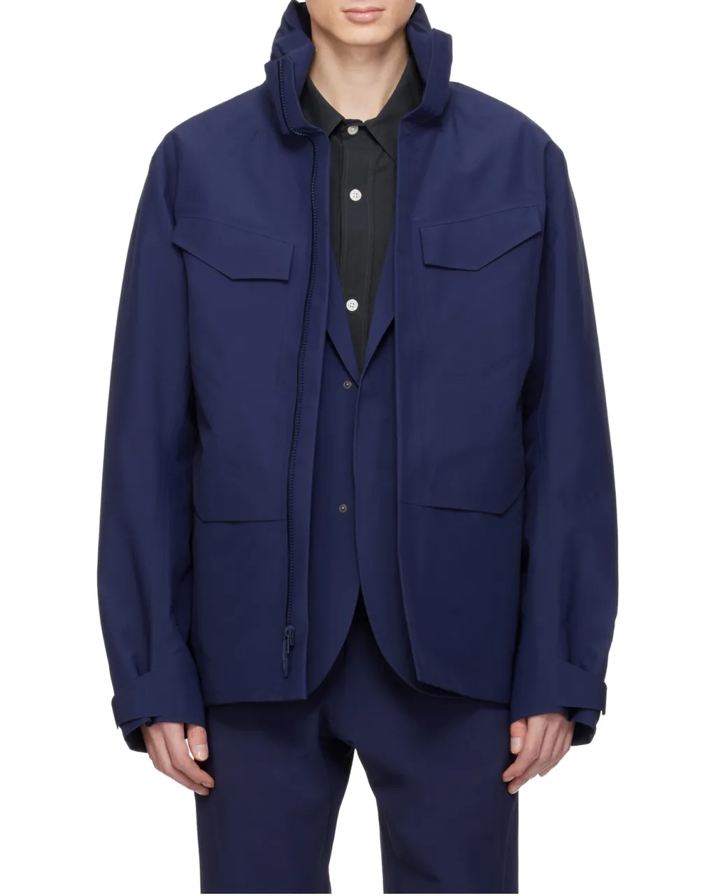 Flap Pocket Casual Jacket
