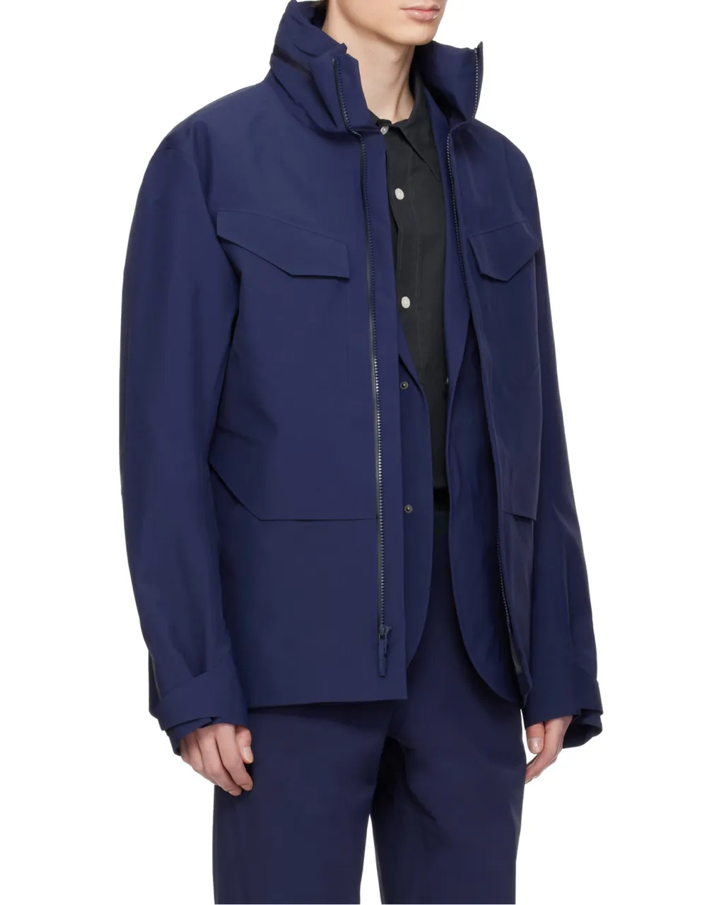 Flap Pocket Casual Jacket