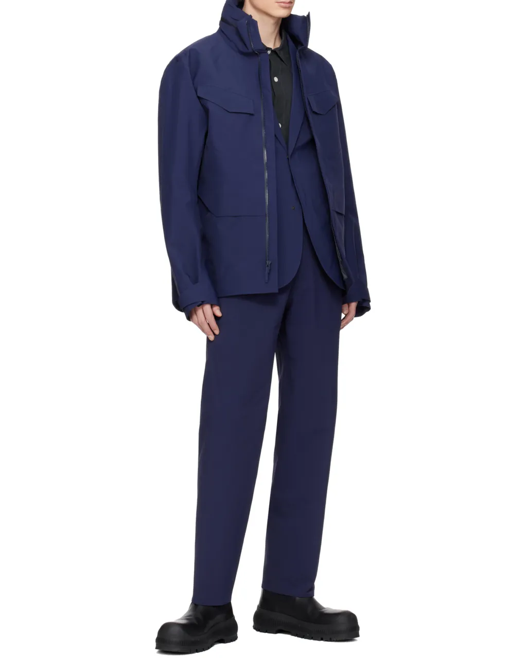 Flap Pocket Casual Jacket