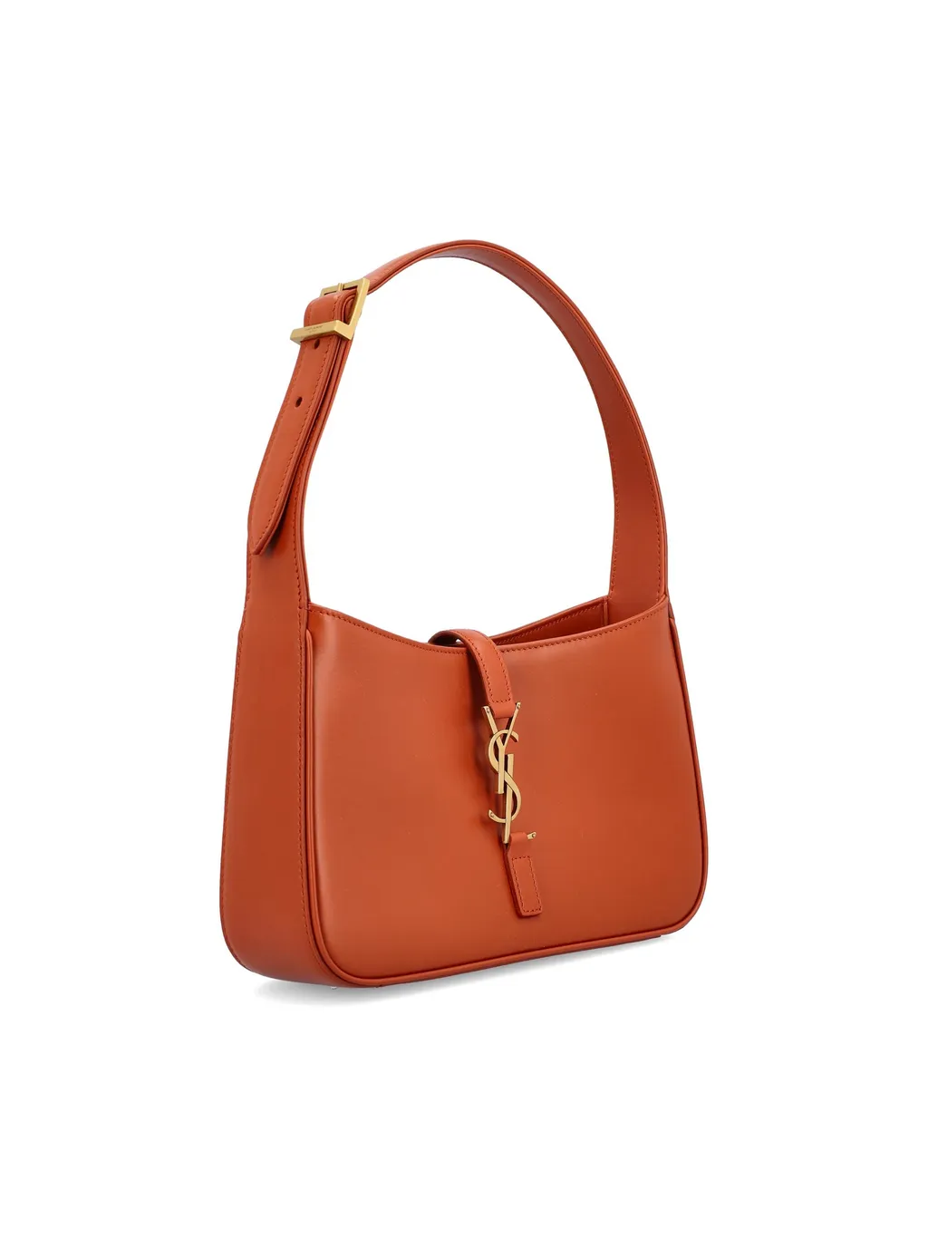 Saint Laurent Le 5 à 7 Logo Plaque Hobo Bag