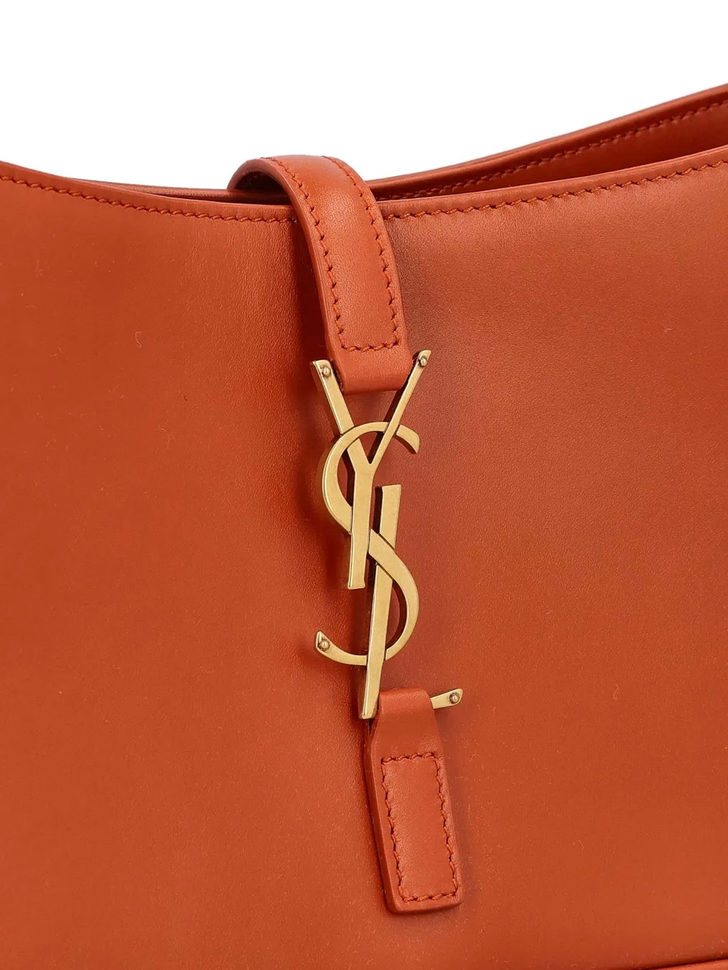 Saint Laurent Le 5 à 7 Logo Plaque Hobo Bag