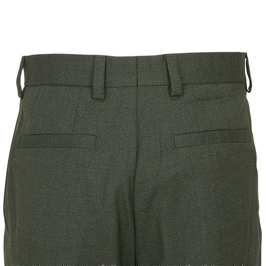 Casual Pants With Belt Loops