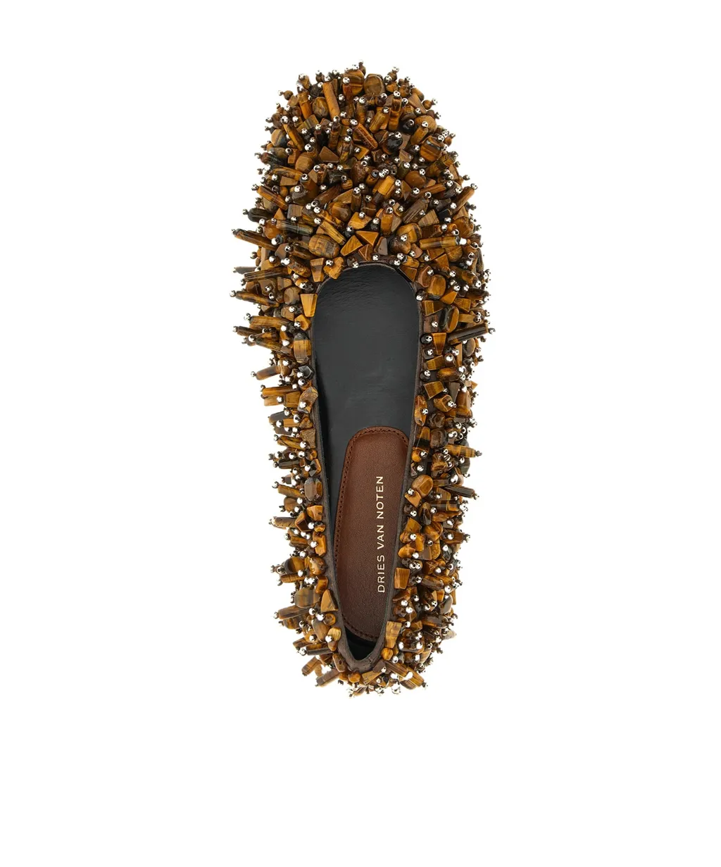 Beaded Ballet Flats
