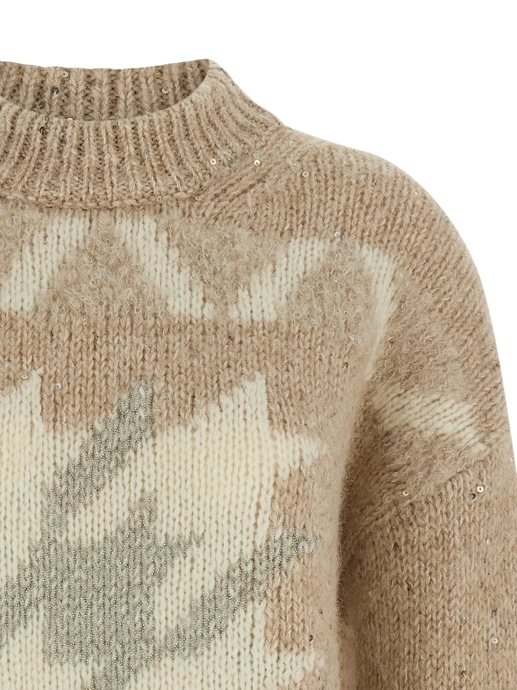 Peserico Punto Luce Embroidered Knitwear