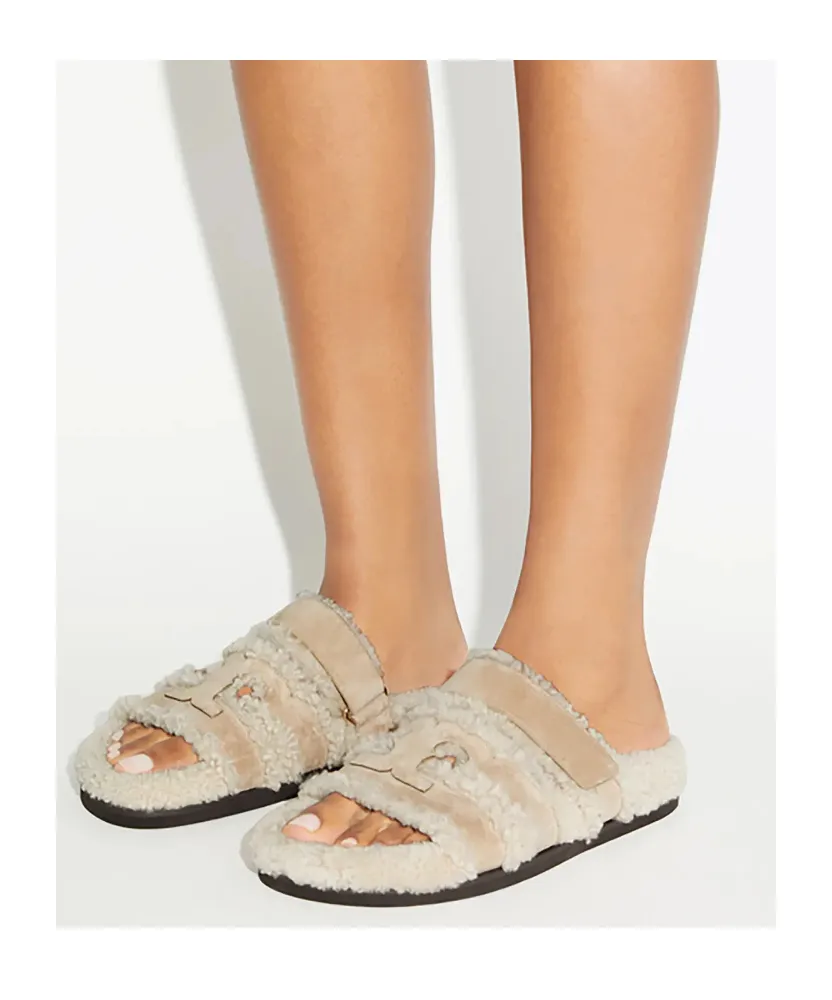 Tory Burch Strap Slip-On Slides