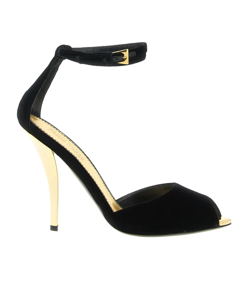 Paris Texas Jessica Open Toe Ankle Strap Sandals