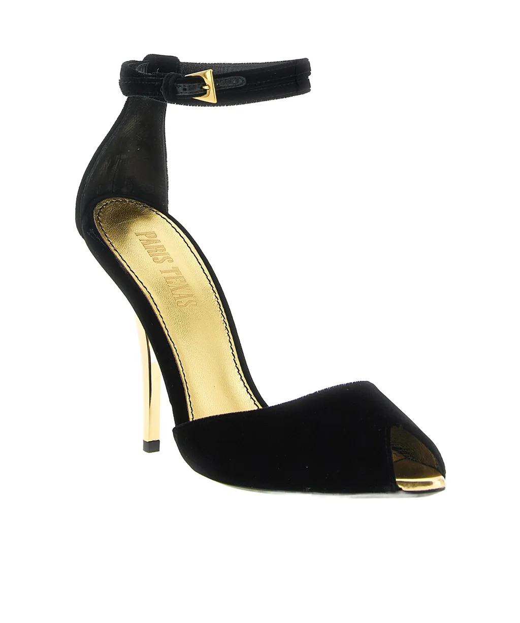 Paris Texas Jessica Open Toe Ankle Strap Sandals