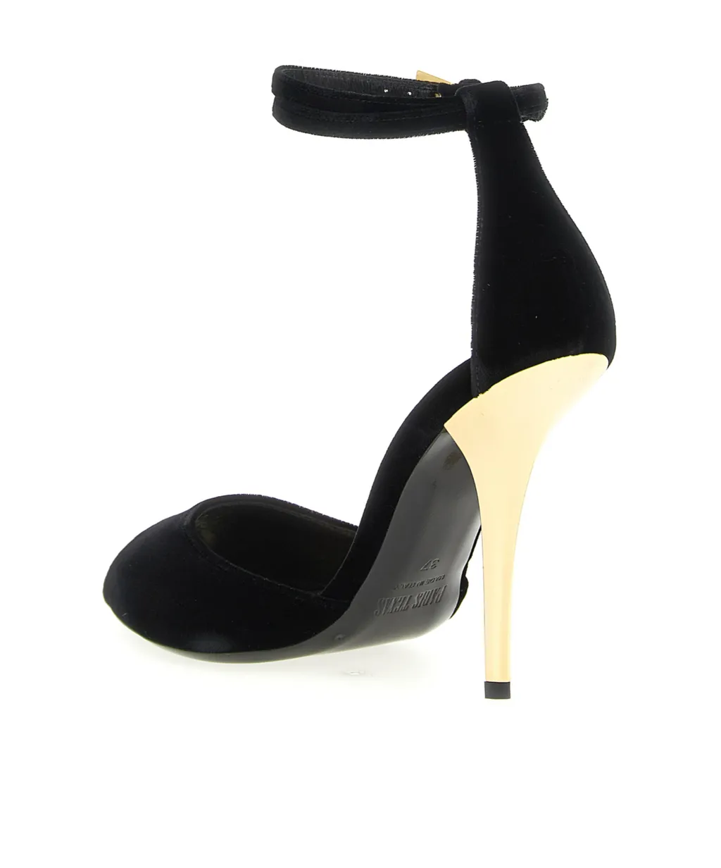 Paris Texas Jessica Open Toe Ankle Strap Sandals