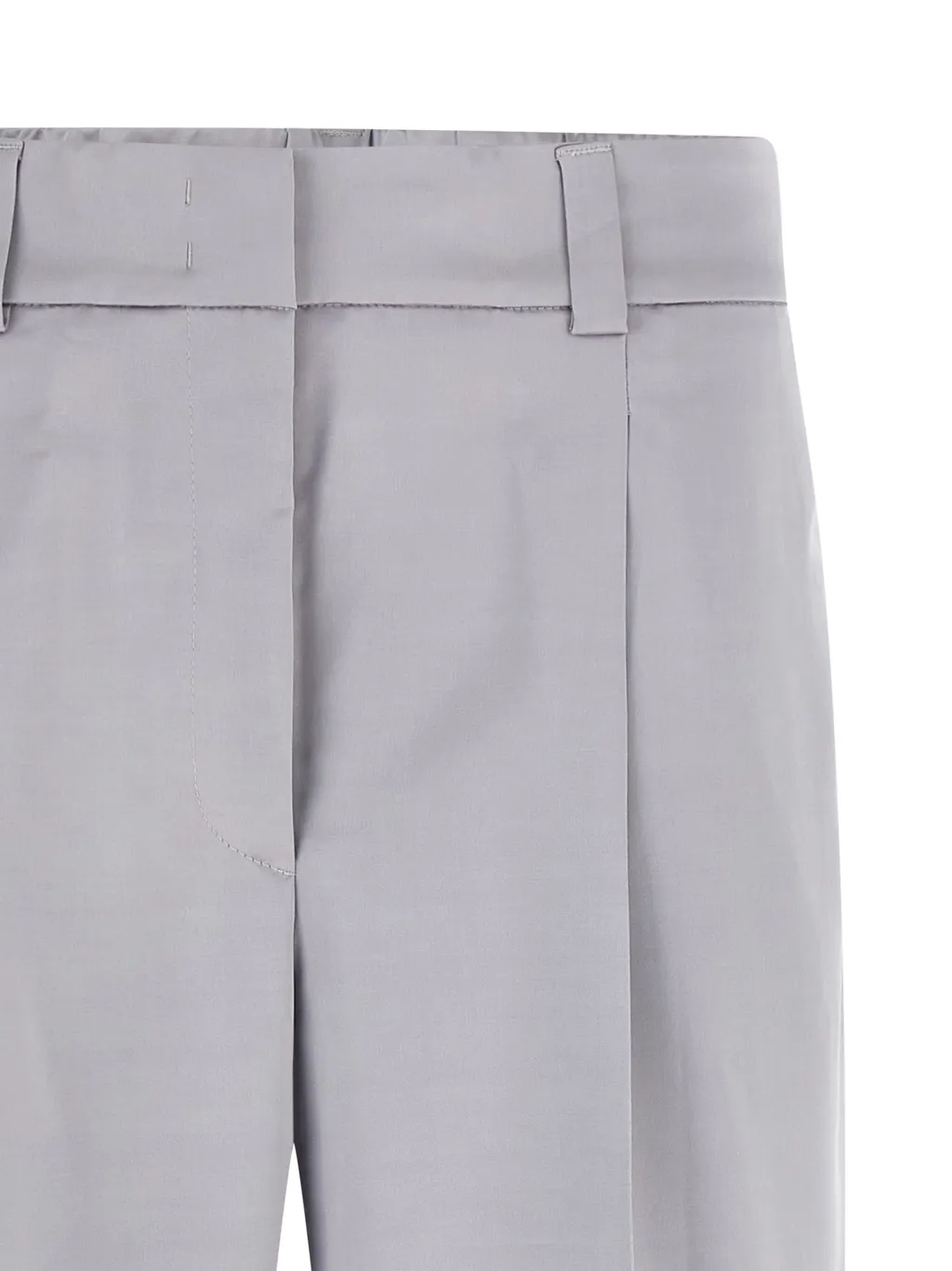 Peserico Pleated Satin Pants