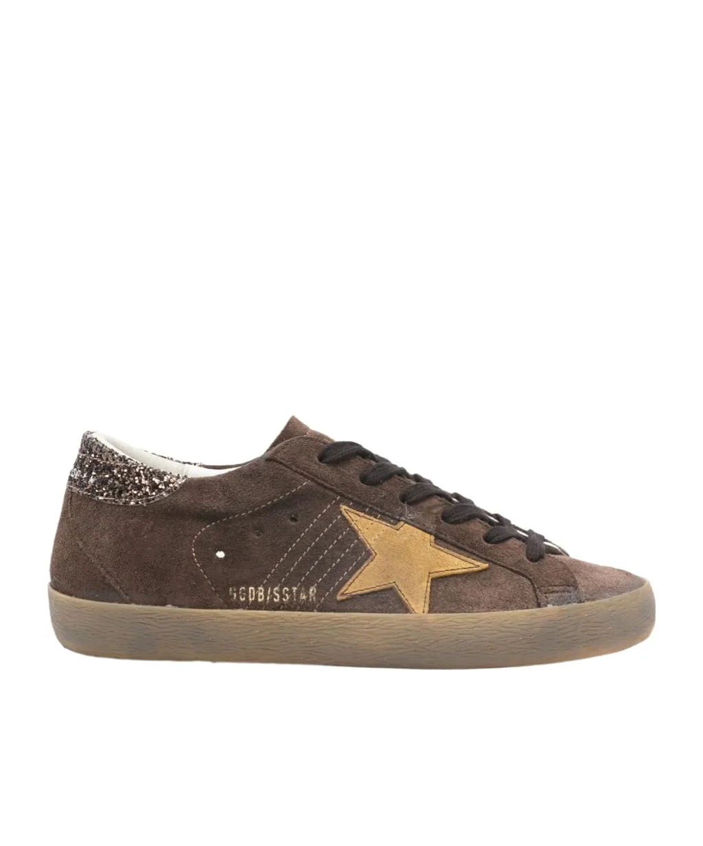 Golden Goose Deluxe Brand Super Star Glittered Sneakers