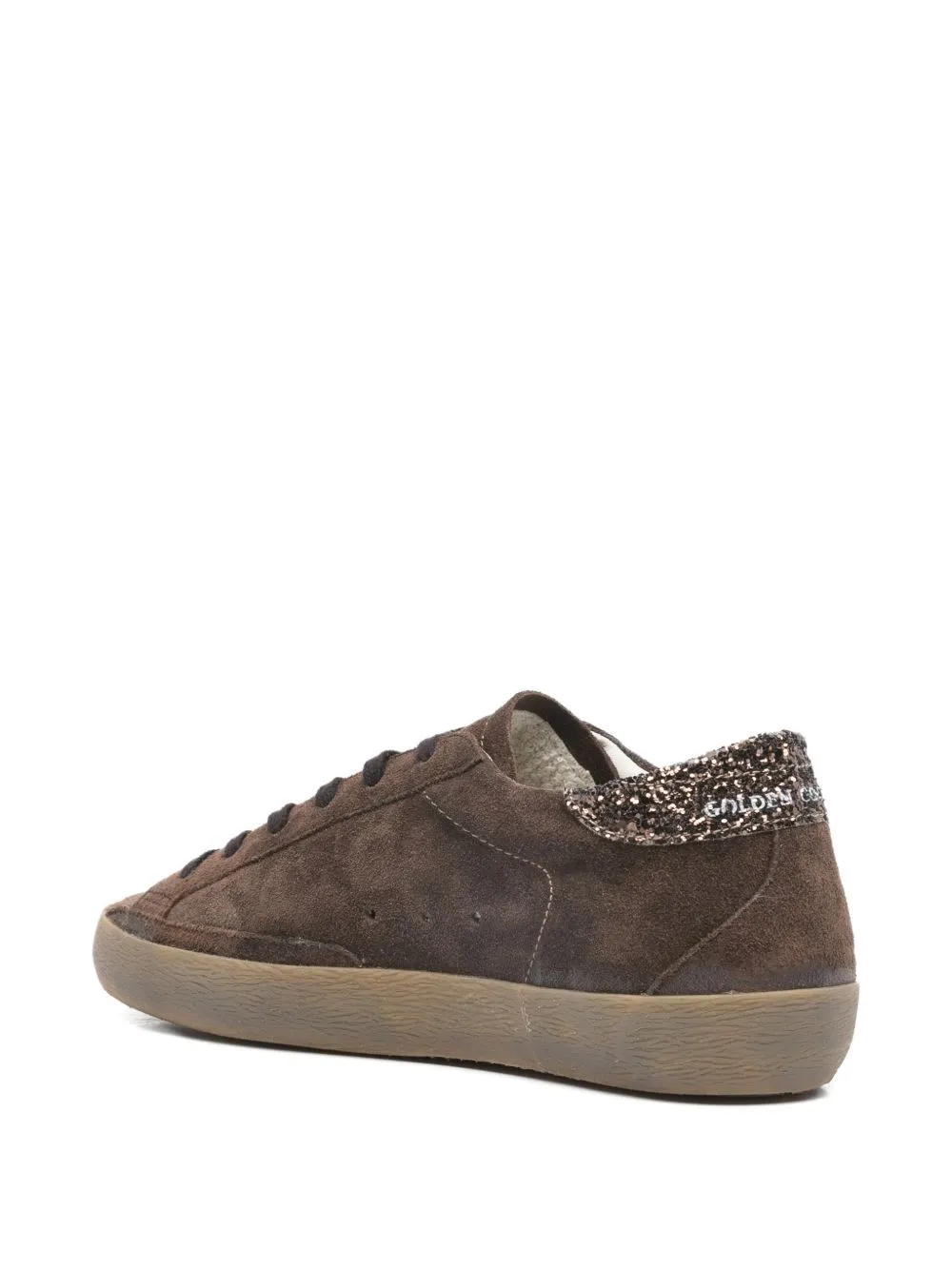 Golden Goose Deluxe Brand Super Star Glittered Sneakers