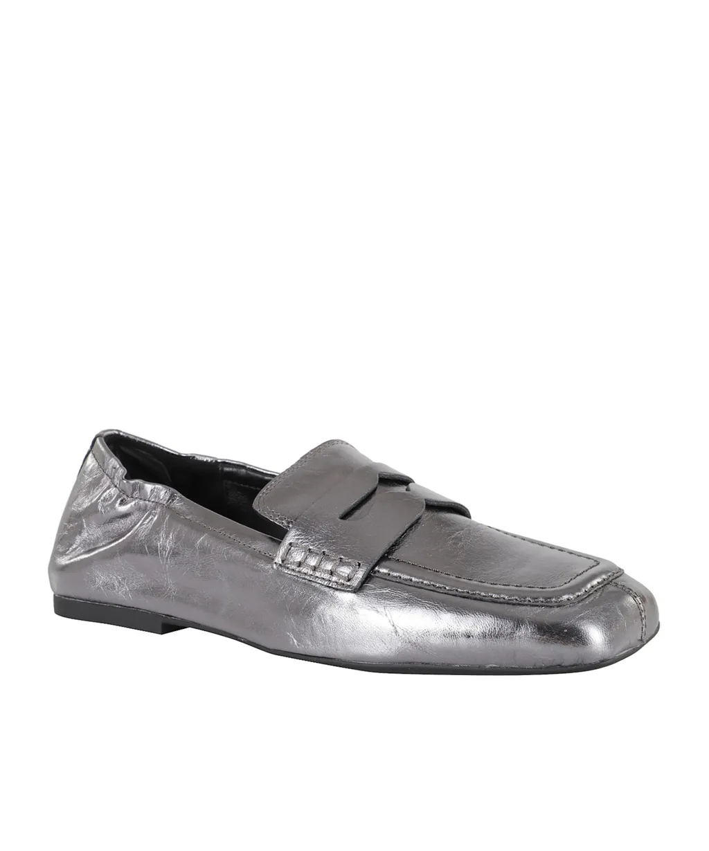 Square-Toe Loafers