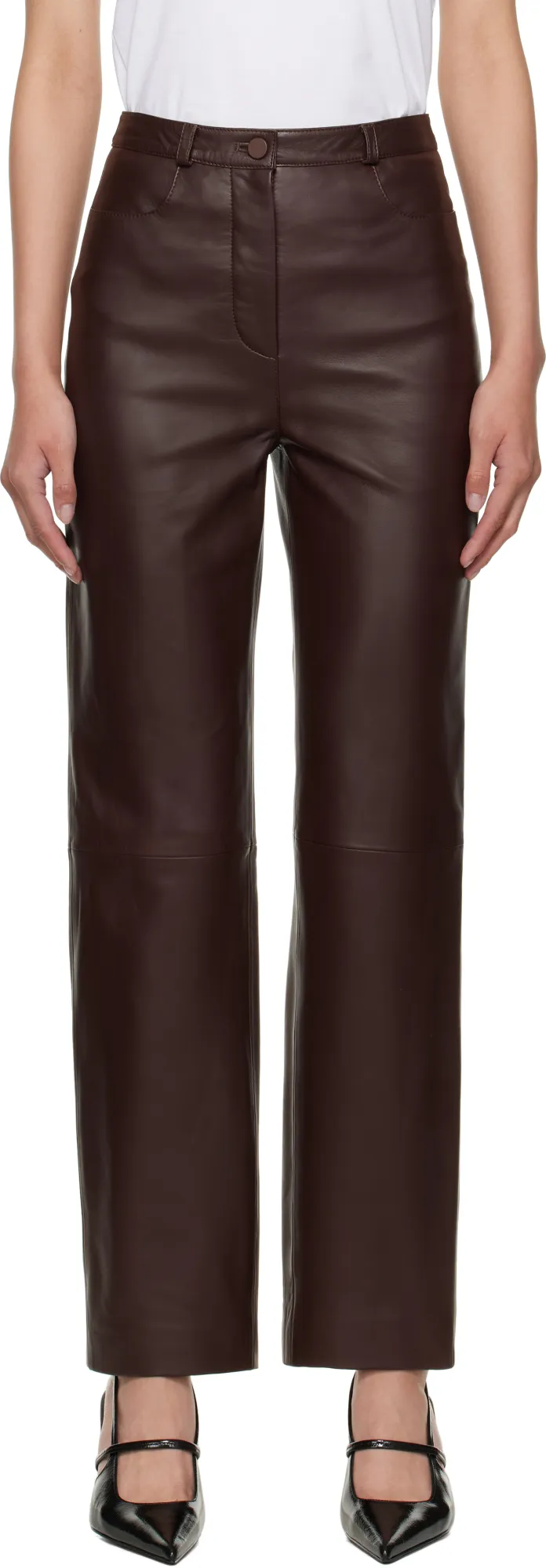 Loulou De Saison Cobe Straight-Leg Pants