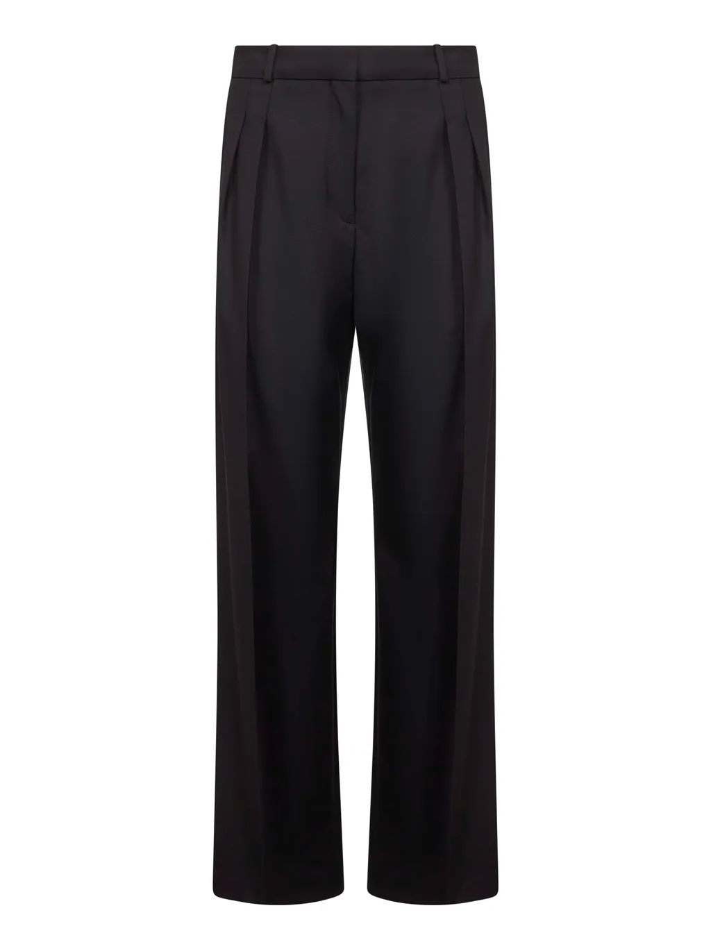Loulou De Saison Pleated Wide-Leg Pants