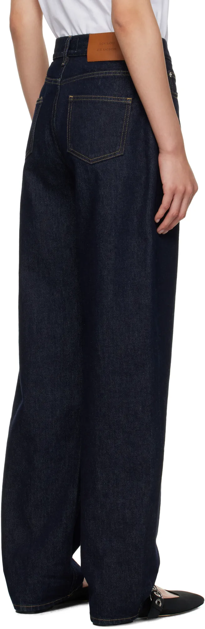 Loulou De Saison Straight-Leg Jeans