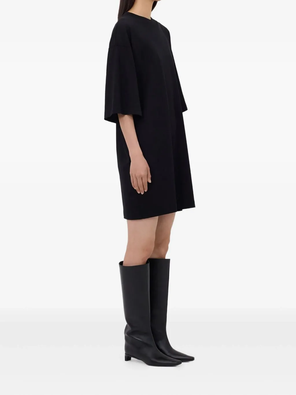 Ayaz Drop-Shoulder Mini Dress