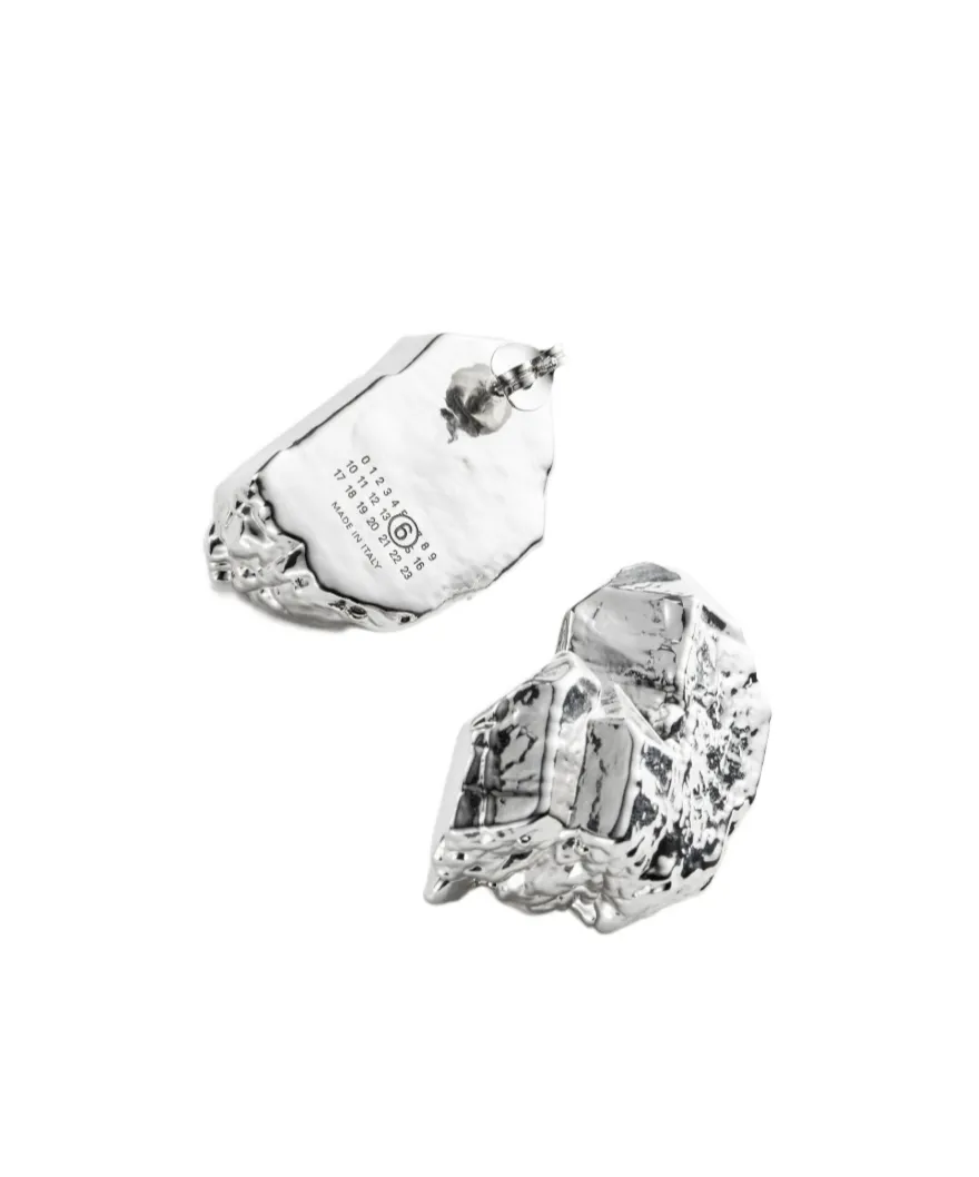 Rock-Shaped Earrings
