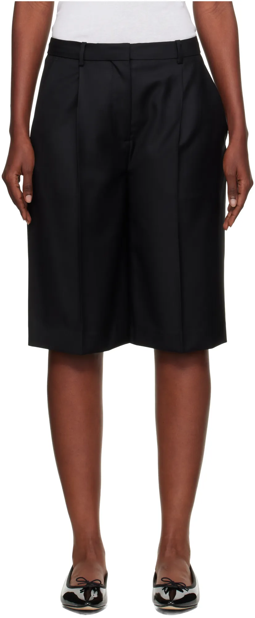Loulou De Saison Pleated Shorts