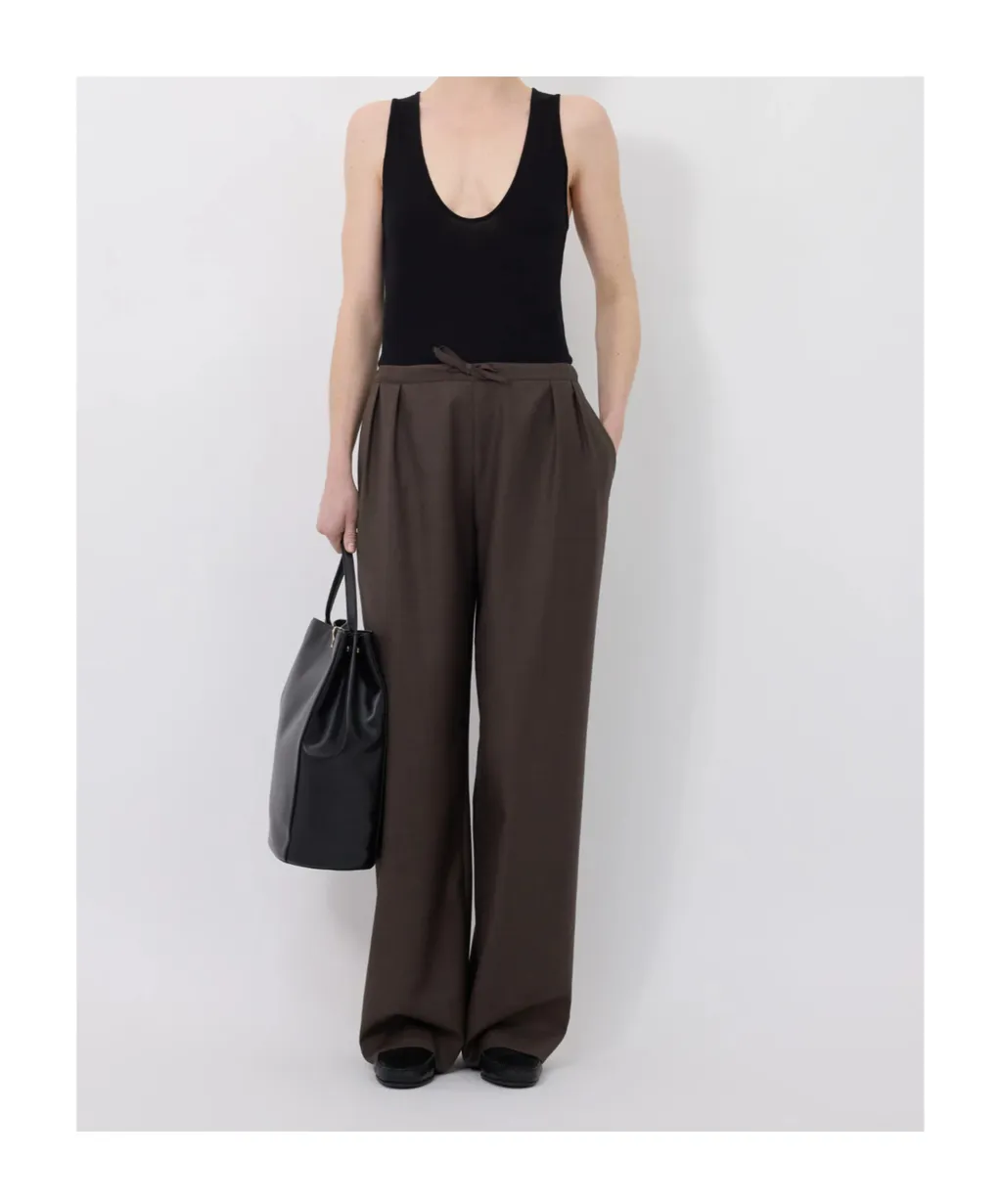 Cove Lds Elastic Waisted Trousers