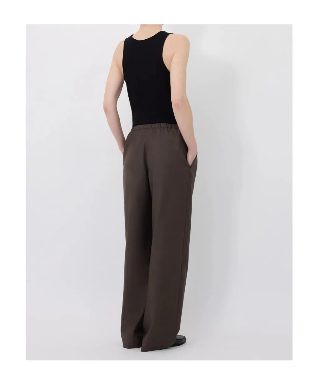 Cove Lds Elastic Waisted Trousers