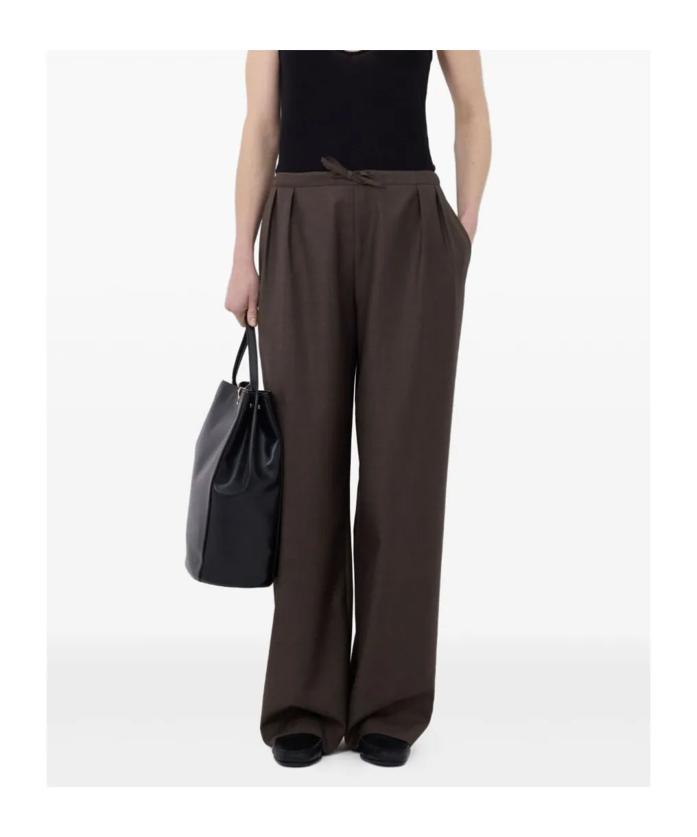 Wide-Leg Casual Pants
