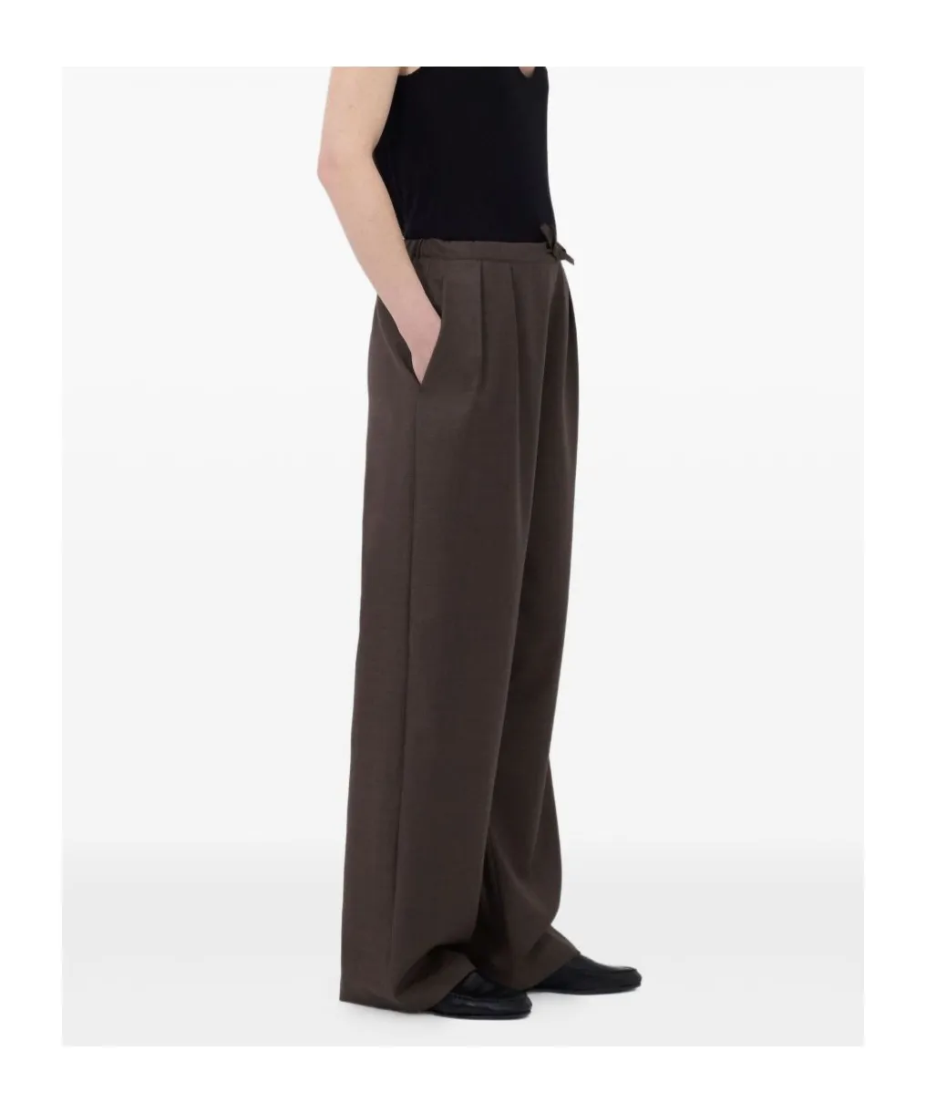 Wide-Leg Casual Pants