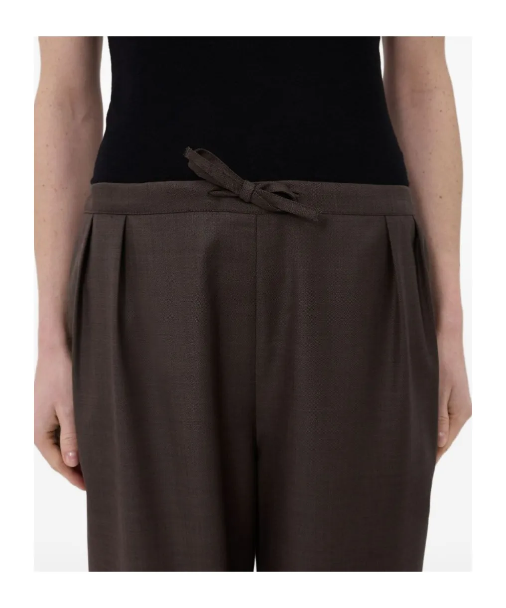 Wide-Leg Casual Pants