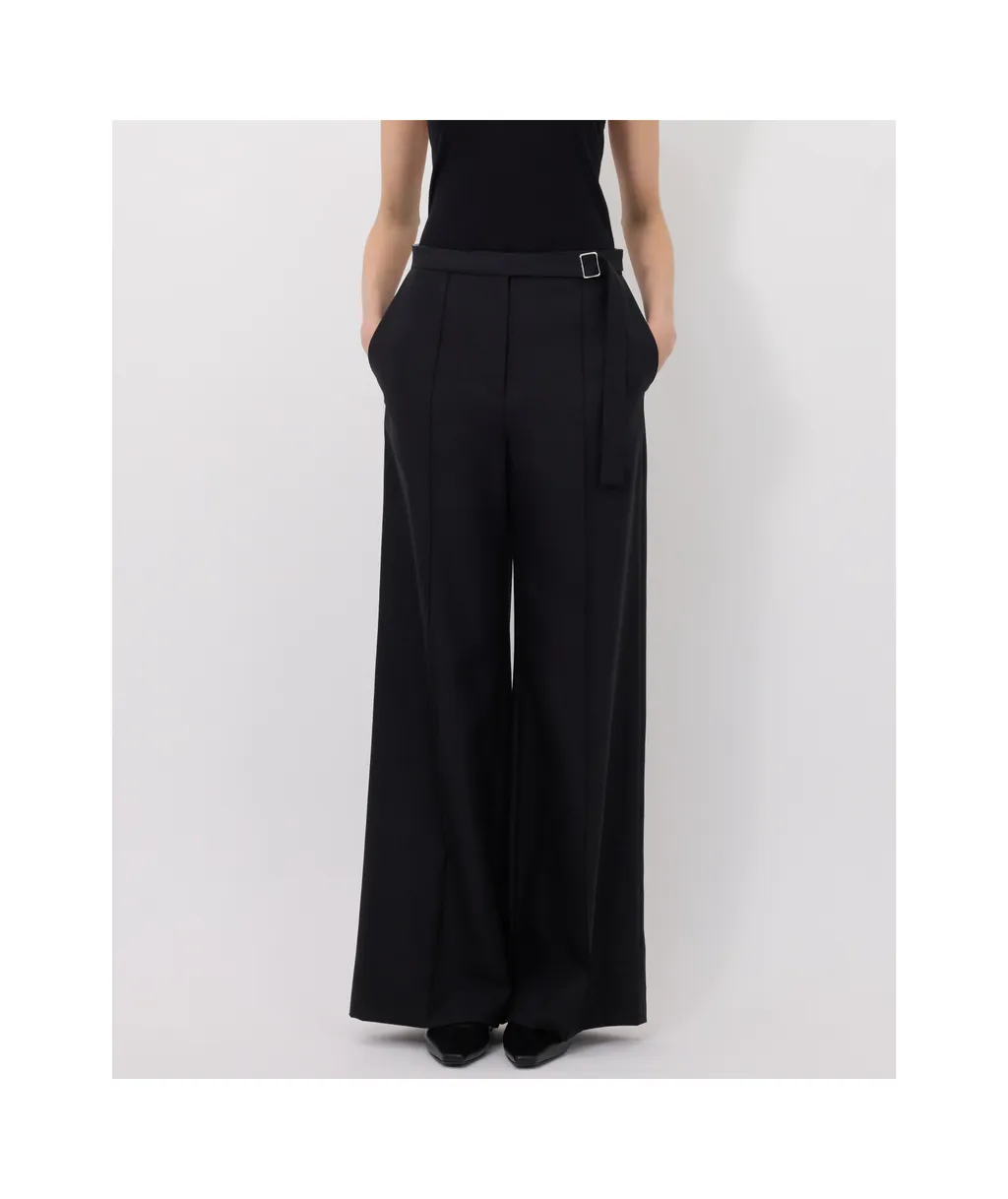Pratt Buckle Waistband Trousers
