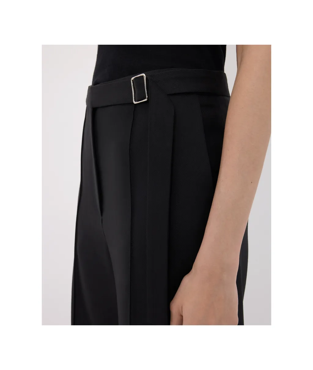 Pratt Buckle Waistband Trousers