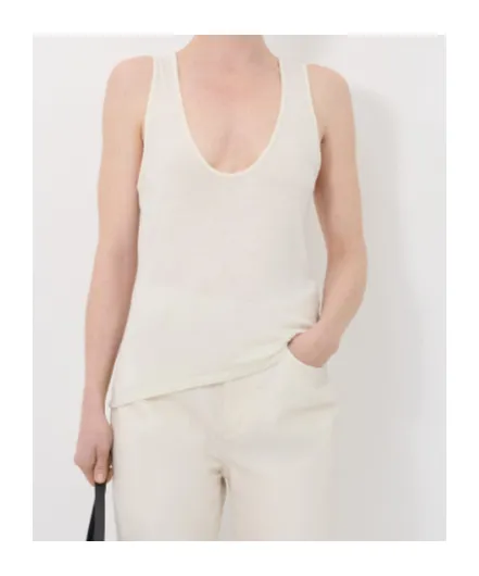 Scoop-Neckline Tank Top