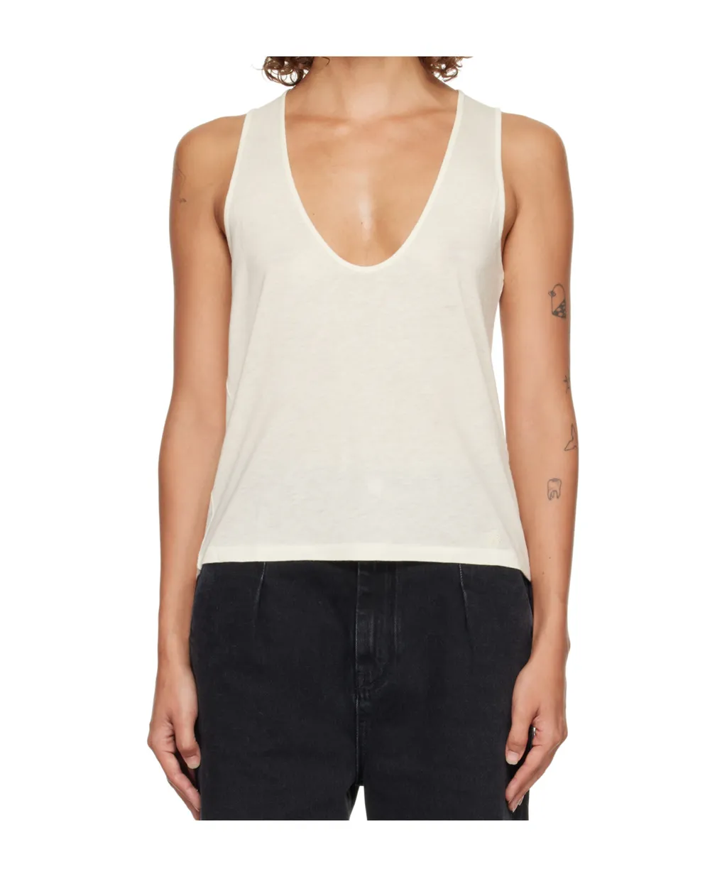 Scoop-Neckline Tank Top