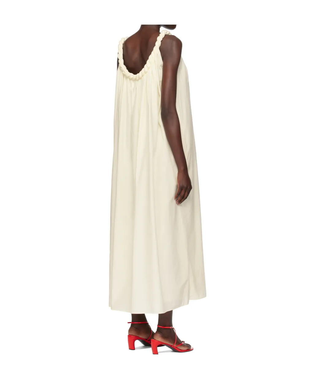 Kika Twisted-Detail Gathered Maxi Dress