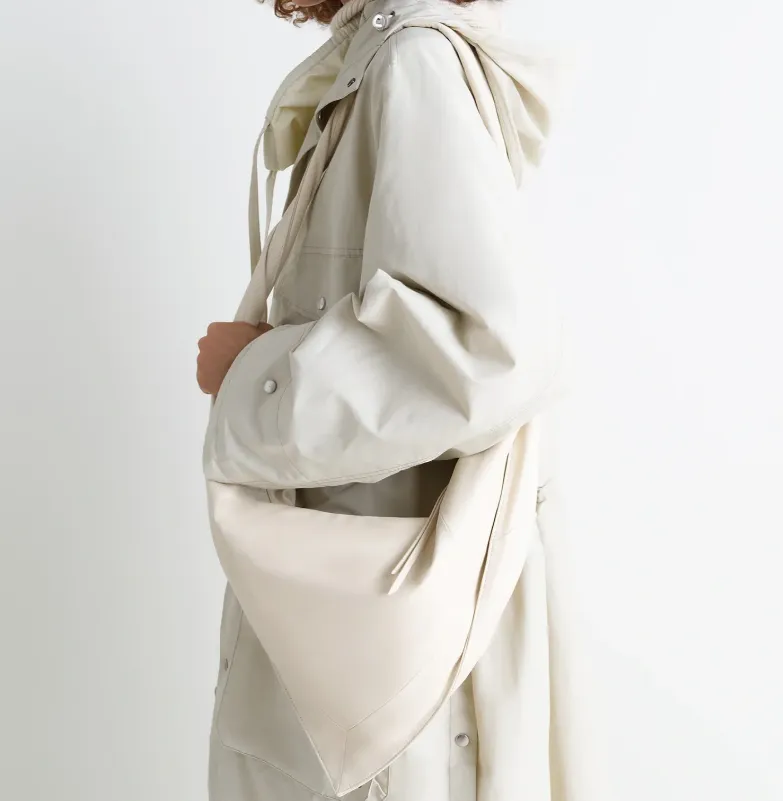 Lemaire Scarf Twisted-Strapped Triangular Shoulder Bag