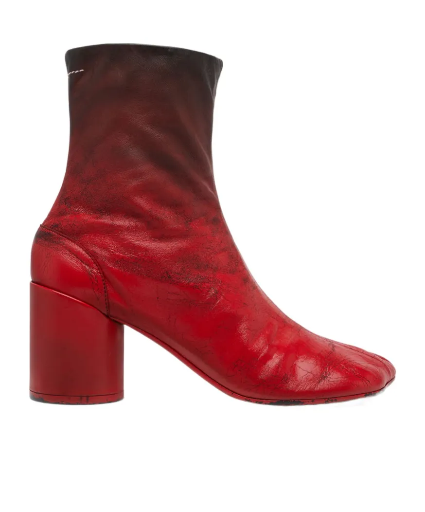 Mm6 Maison Margiela Zip-Up Ankle Boots