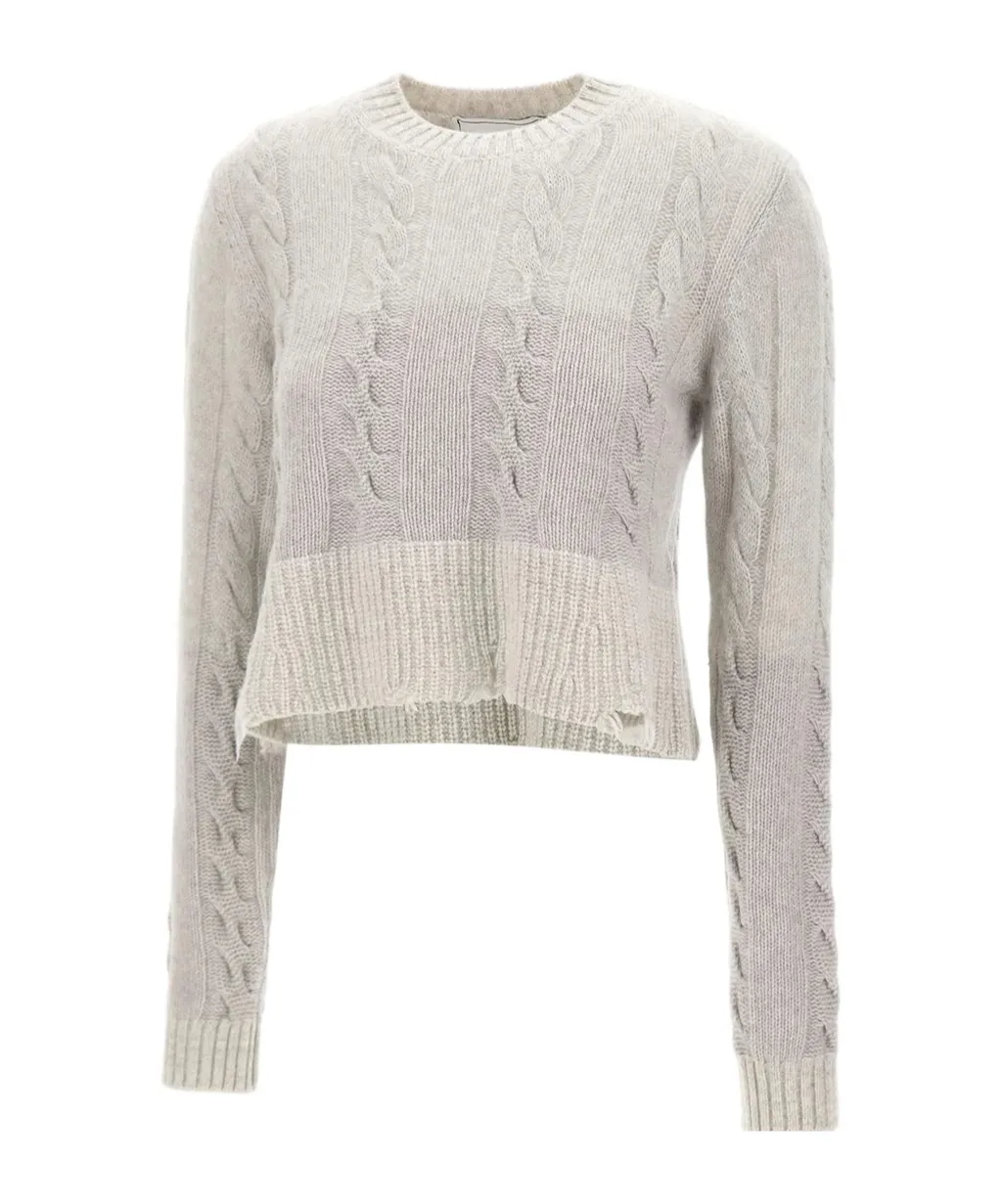 Iceberg Cropped Knitted Jumper