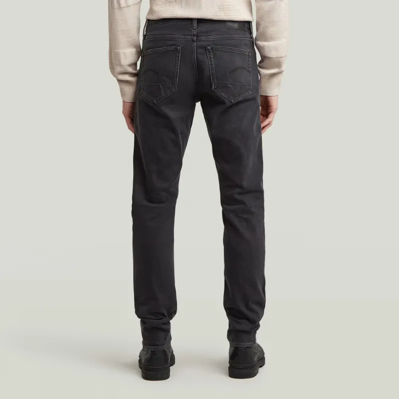3301 Distressed Five-Pocket Jeans