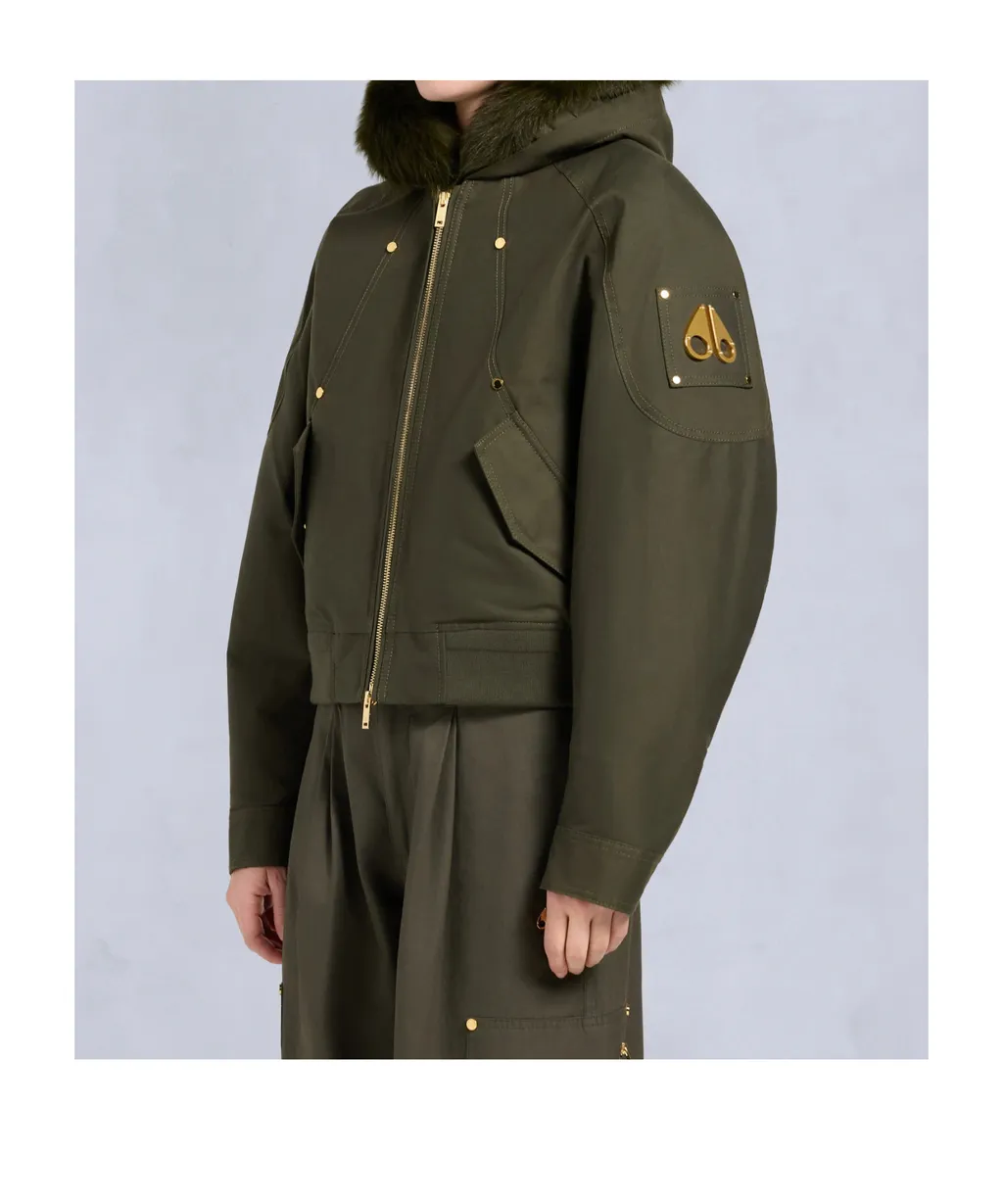 Moose Knuckles Down Zipped Jacket