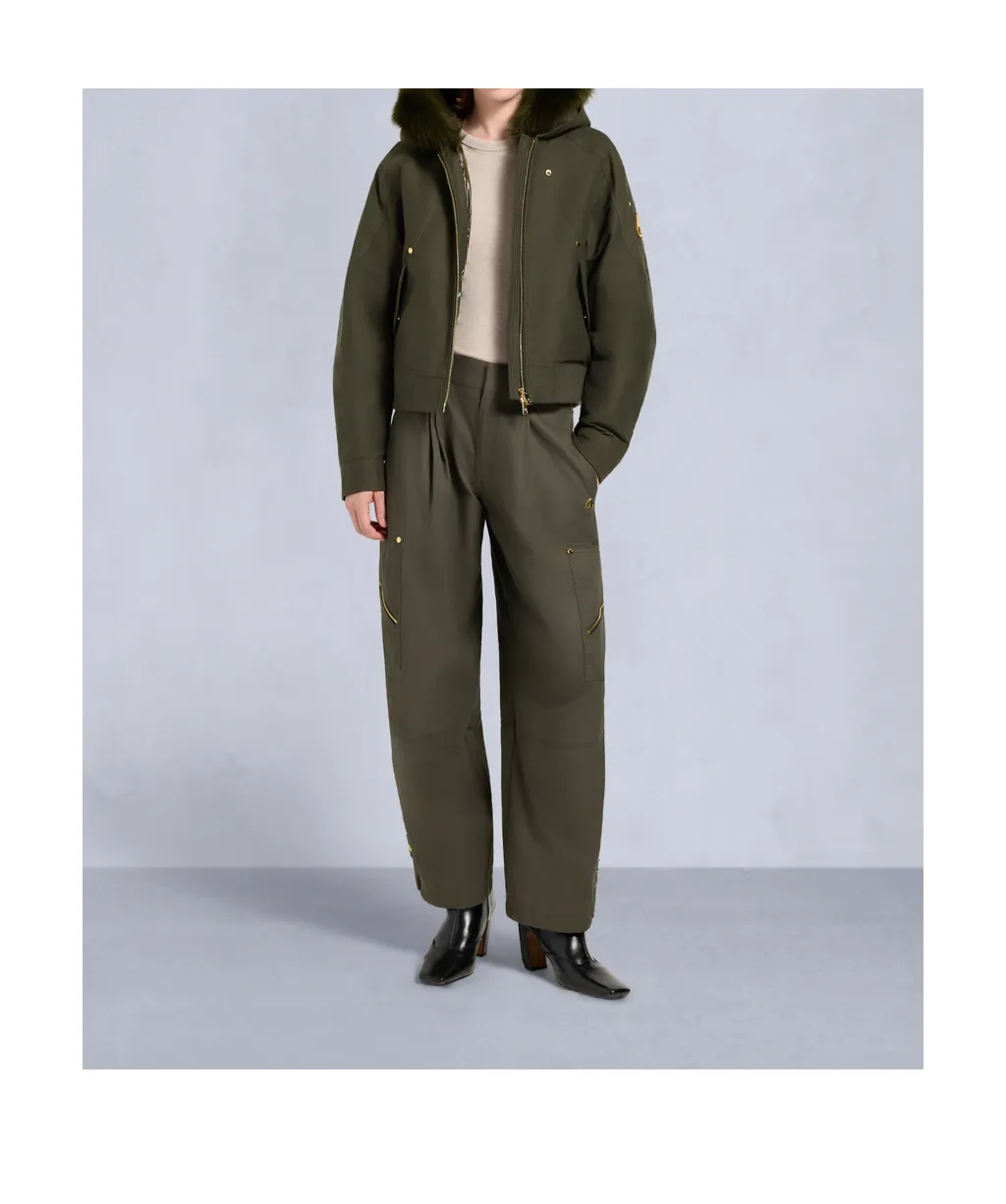 Moose Knuckles Down Zipped Jacket