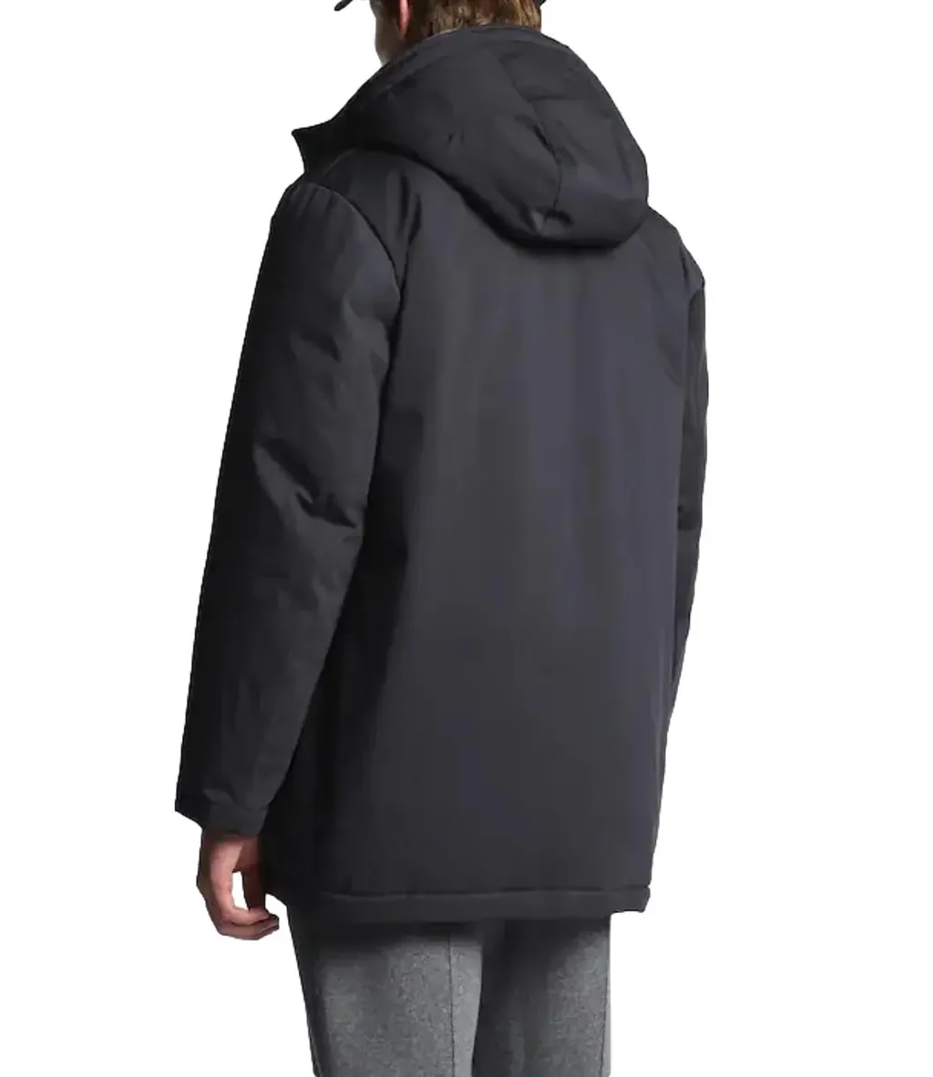 Fay Hooded Technical Gabardine Coat